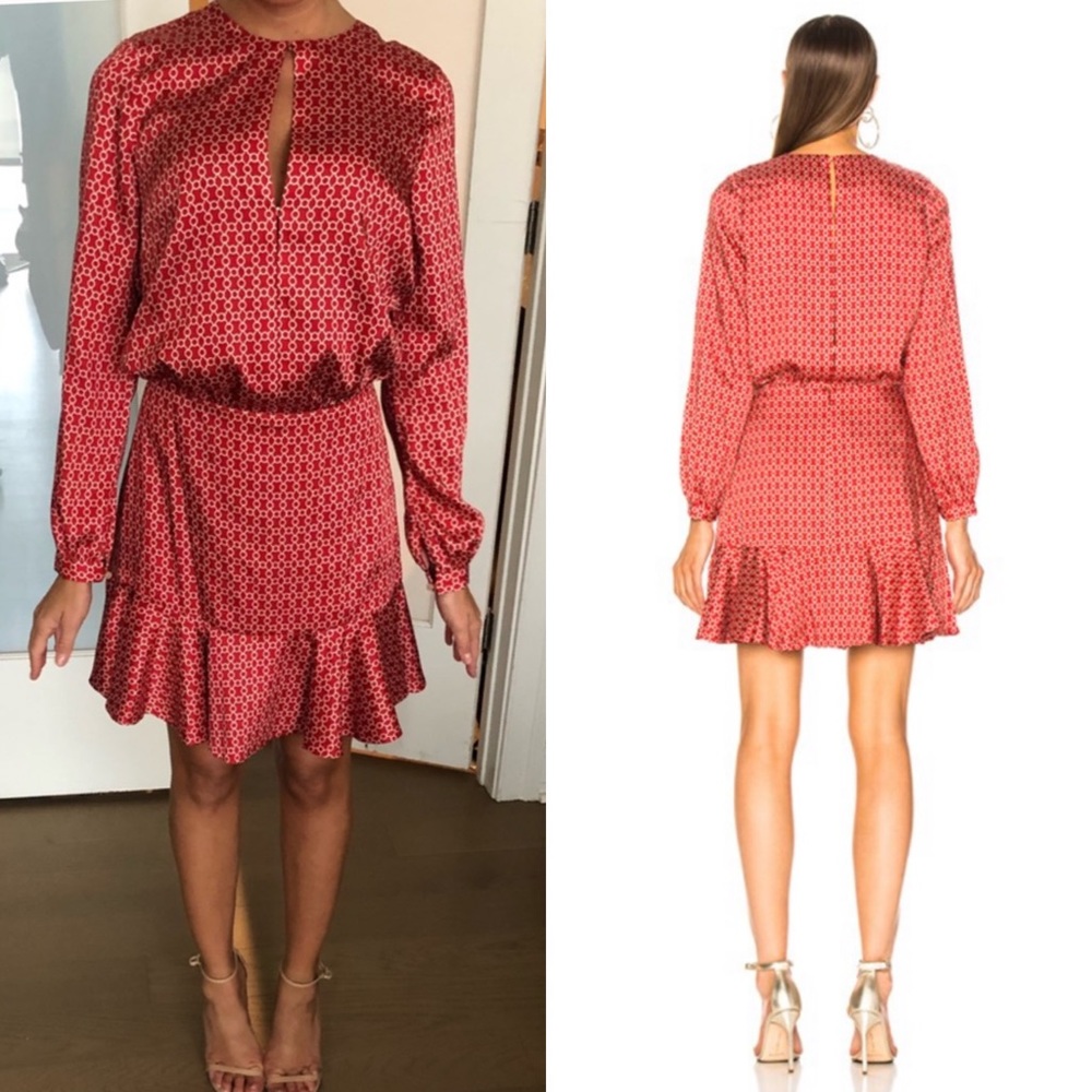 Alexis Coretti Mini Dress in Rouge Rolo Size XS - Picture 5 of 11